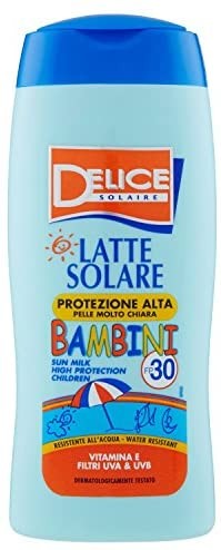Delice Solaire Latte Solare Bambini Protezione Alta Spf30, 250ml