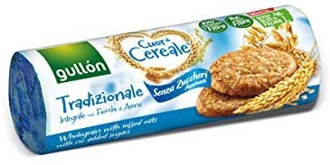 BISCOTTI GULLON CUOR DI CEREALE TRADIZIONALE INTEGRALE AVENA SENZA ZUCCHERI AGGIUNTI