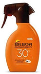 Bilboa Coconut Beauty Spray Solare Trigger con Protezione SPF 30, Spray Solare con Microperle di Jojoba e Cocco, Abbronzatura Lu