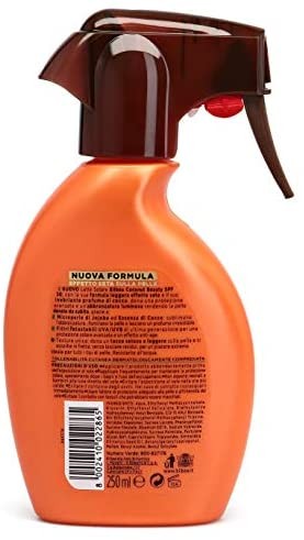 Bilboa Coconut Beauty Spray Solare Trigger con Protezione SPF 30, Spray Solare con Microperle di Jojoba e Cocco, Abbronzatura Lu