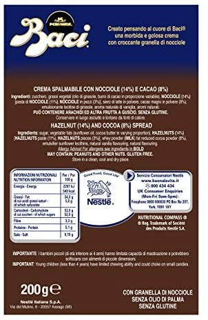 Baci Perugina Crema Spalmabile Con Nocciole E Cacao Vasetto - 200 g