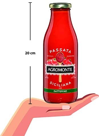 AGROMONTE Passata di Pomodoro e Datterino 520gr