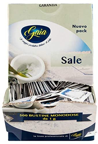 Gaia Sale Iodato In 500 Bustine Monodose - 500 Gr