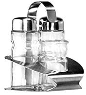 Home Professional 9371600 Sale Pepe Vetro Inox Utensili da Cucina, Inossidabile, Acciaio/Trasparente