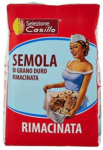 Selezione Casillo Semola di Grano Duro Rimacinata di Alta Qualità - 5 kg