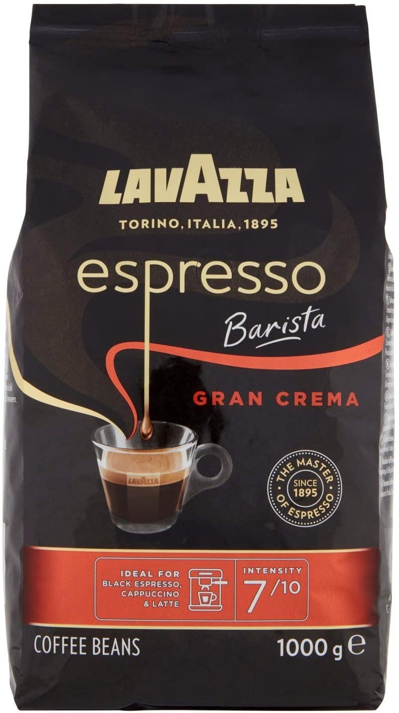 Lavazza Caffè in Grani Gran Crema Espresso - Confezione da 1 Kg