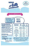 Nestlé Latte Condensato Intero Concentrato Zuccherato per Ricette Dolci Tubo - 170 gr