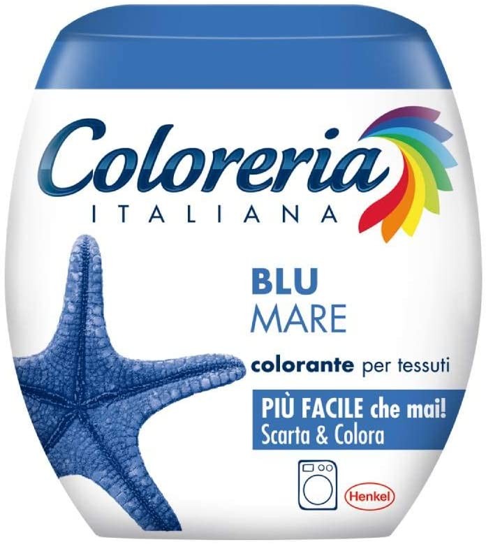 Coloreria Italiana Grey Colorante Tessuti e Vestiti in Lavatrice, colore Rosso Tulipano, 1 Confezione, 350g