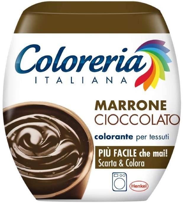 Coloreria Italiana Grey Colorante Tessuti e Vestiti in Lavatrice, colore Rosso Tulipano, 1 Confezione, 350g