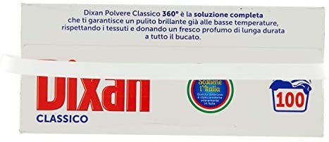 Dixan Detersivo per Bucato, Polvere, 6000g