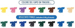 Coloreria Italiana Grey Colorante Tessuti e Vestiti in Lavatrice, colore Nero Intenso, 1 Confezione, 350g