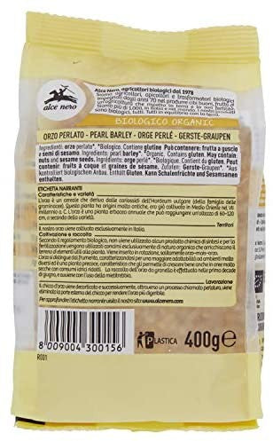 ORZO PERLATO BIO ALCE NERO 400G (084037)