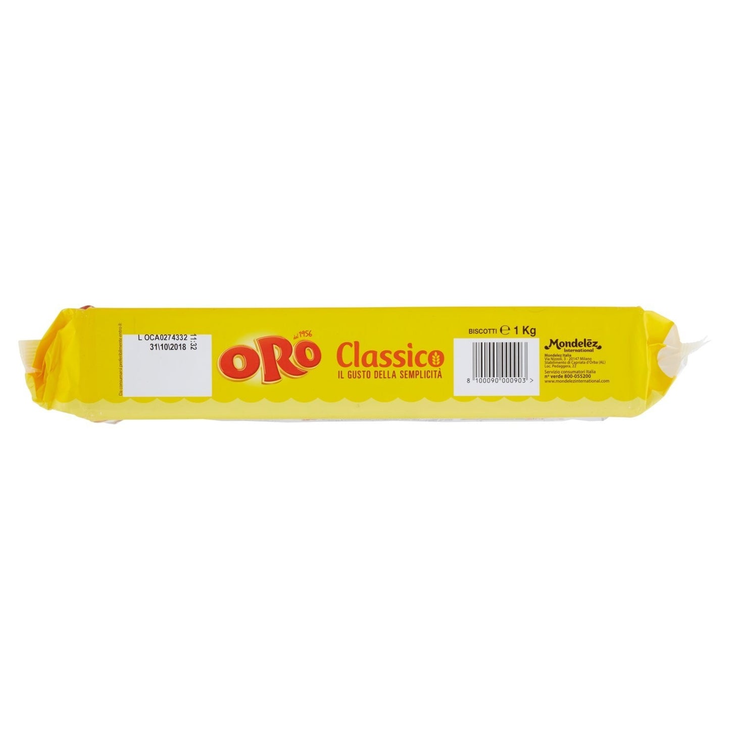 Oro - Classico, Biscotti Impacchettati Caldi - 1000 g