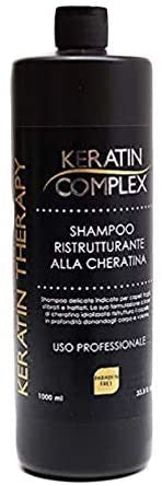 Shampoo ristrutturante KERATIN COMPLEX alla cheratina 1000 ml CB77