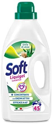 Soft Liquigel Linfa Di Aloe 45 Lavaggi - 2250 ml