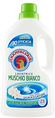 Chanteclair Detergente Lavatrice, Muschio Bianco, 1150ml