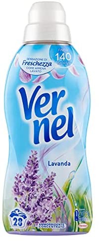 Vernel Vernel Lavanda Ammorbidente Concentrato Lavatrice, Ammorbidente Per Bucato Con Profumazione Fino A 100 Giorni, 700Ml - 70