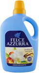 Felce Azzurra - Ammorbidente Diluito Classico, Profumo Inimitabile, Capi Morbidi - Maxi Formato 45 Lavaggi, 3000 ml