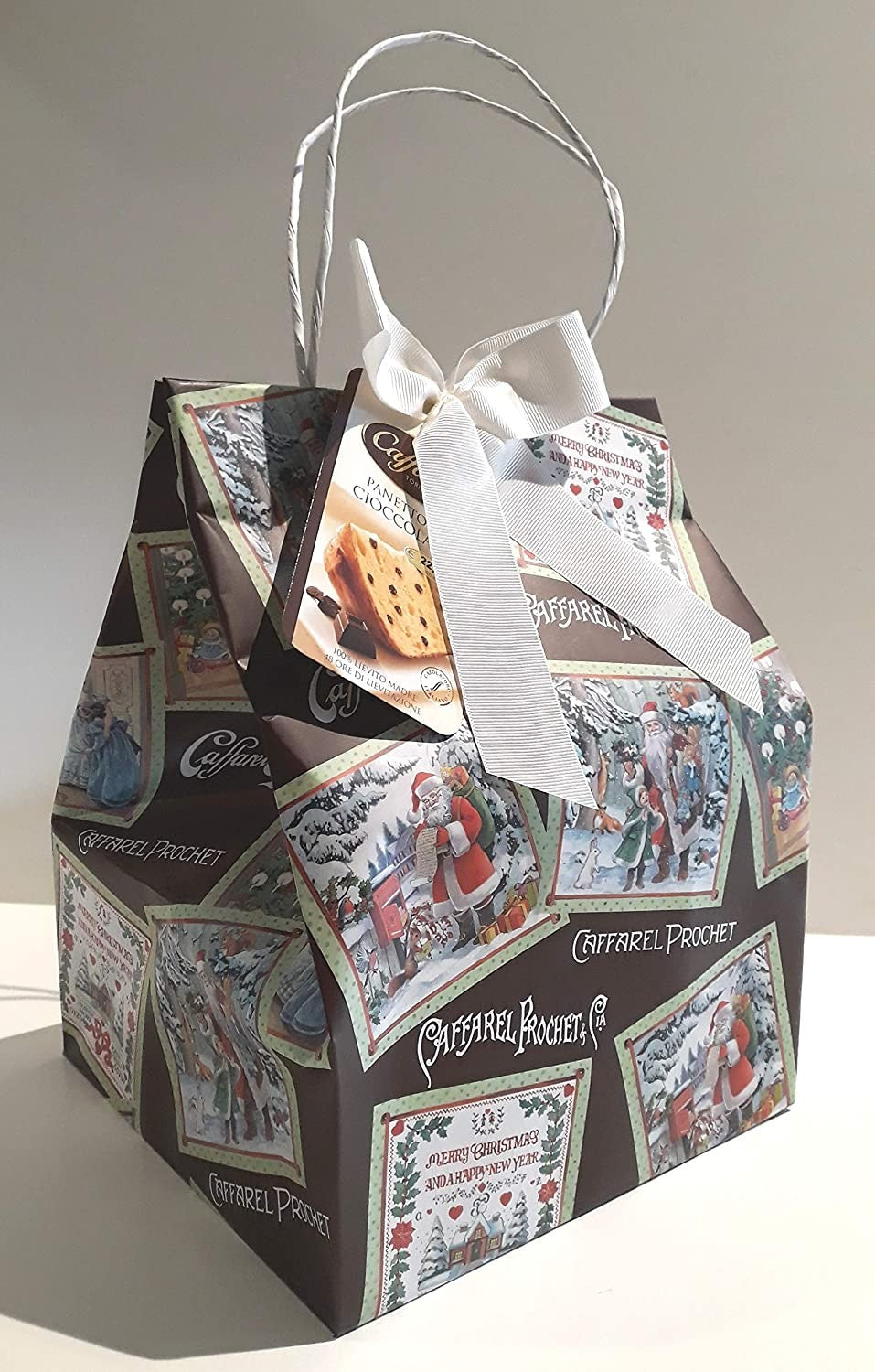 CAFFAREL PANETTONE CON GOCCE DI CIOCCOLATO IN SHOPPER 1Kg