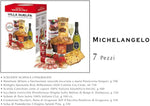 Cesto Natalizio ''Michelangelo'', 7 Specialità Gastronomiche Gourmet in Confezione Regalo per Natale