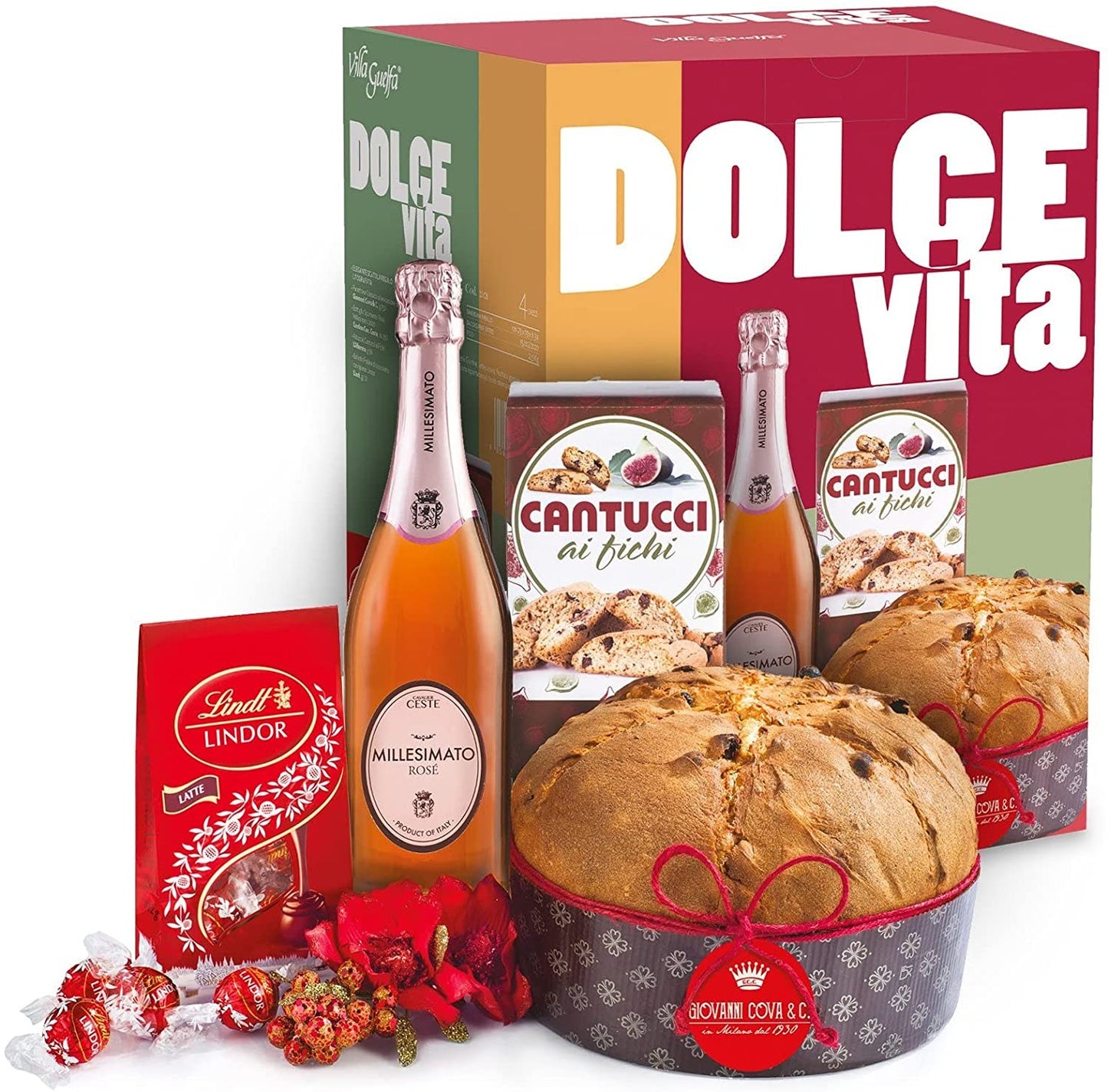 Confezione Strenna di Natale DOLCE VITA da 4 Pezzi