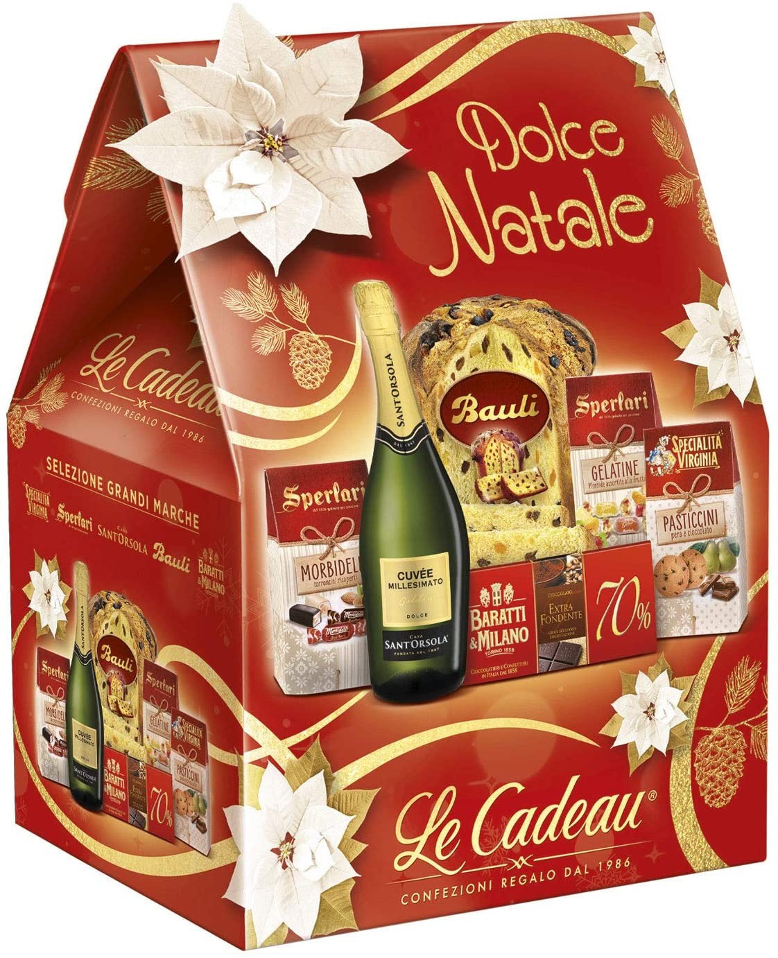 Le Cadeau - CONFEZIONE DOLCE NATALE PANETTONE - 1 PZ