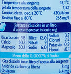San Benedetto - Acqua Minerale Naturale Frizzante, 0.5L (Confezione da 6)