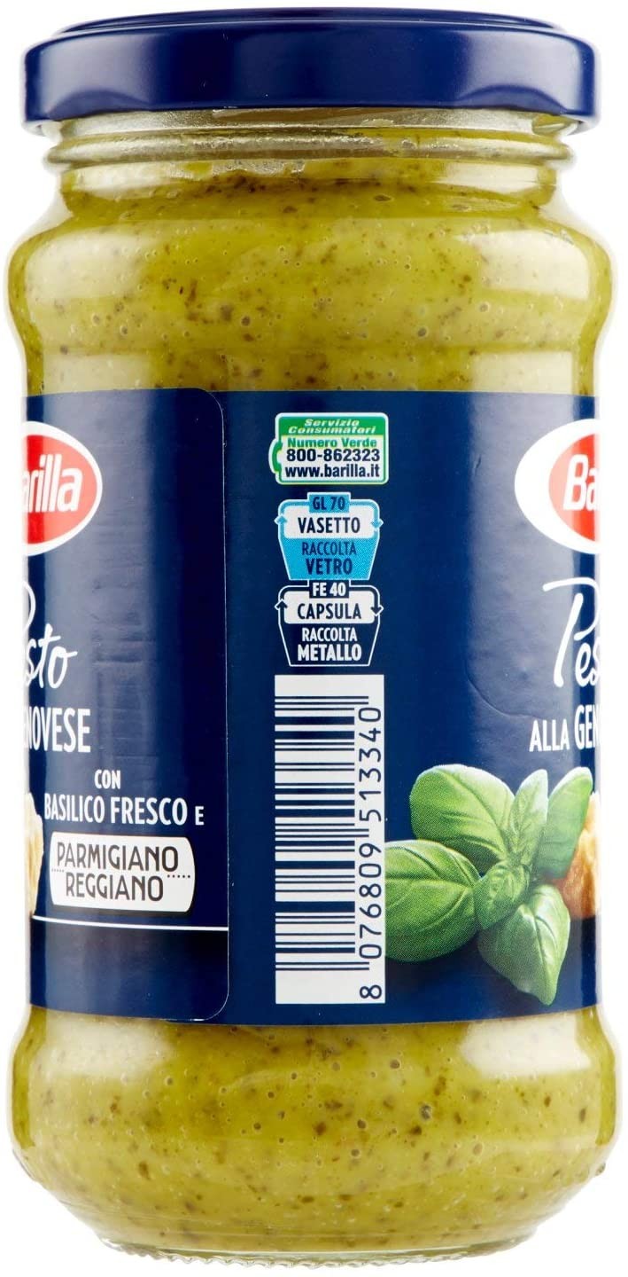 Barilla Pesto Alla Genovese - 4 pezzi da 190 g [760 g]