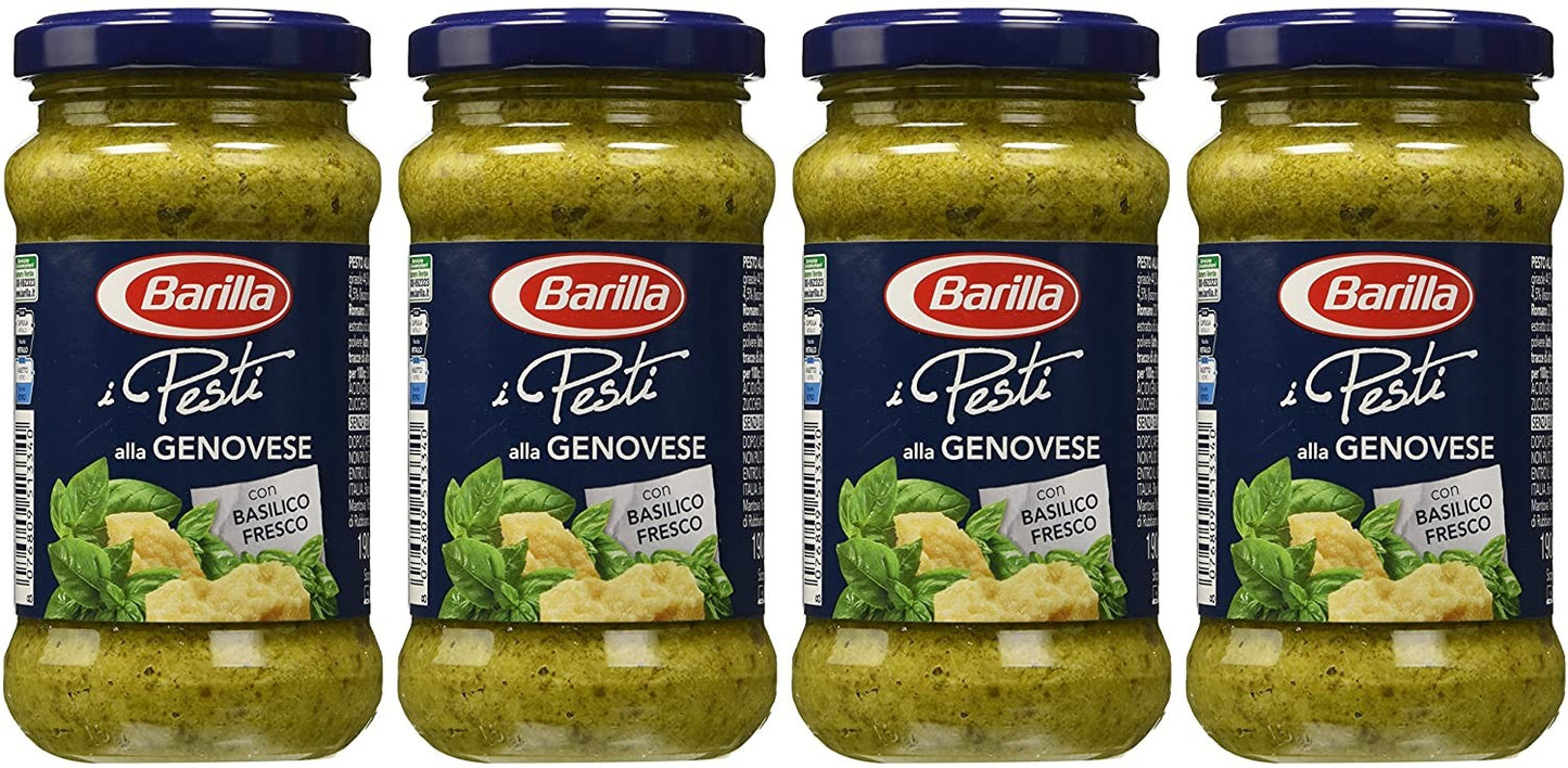 Barilla Pesto Alla Genovese - 4 pezzi da 190 g [760 g]