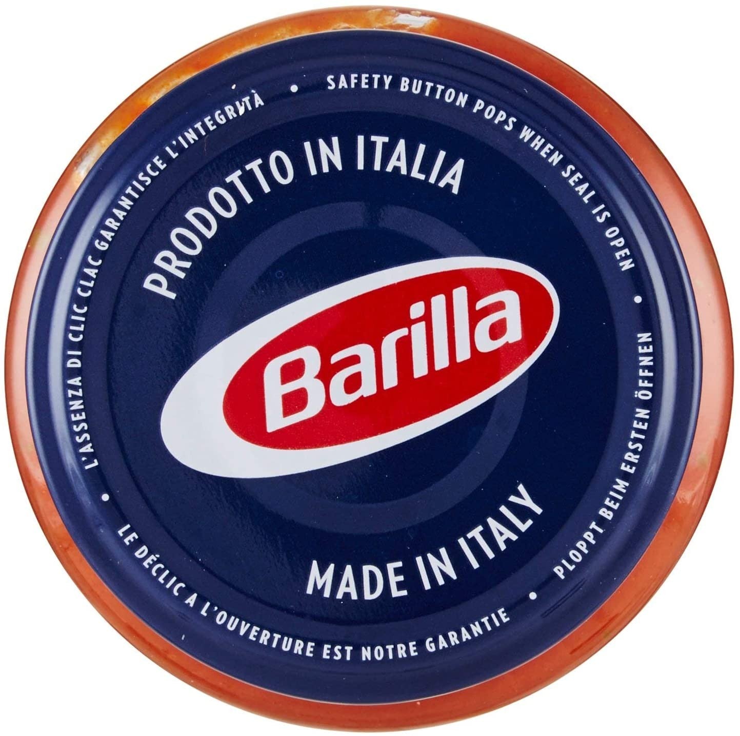 Barilla - Sugo con Pomodoro e Basilico, senza Conservanti - 6 pezzi da 400 g [2400 g]