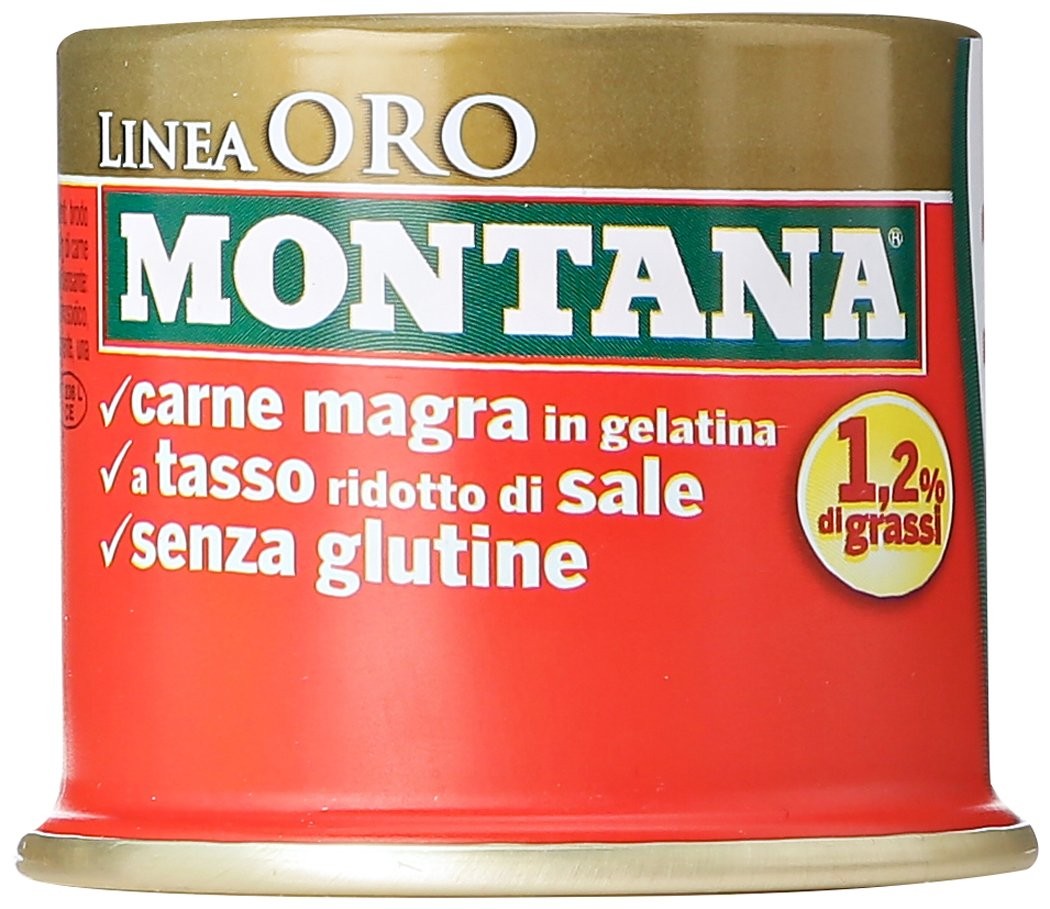 Montana Carne Gel Linea Oro 90Grx6