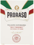 Proraso Balsamo Dopobarba Bianco per Pelli Sensibili, 100ml