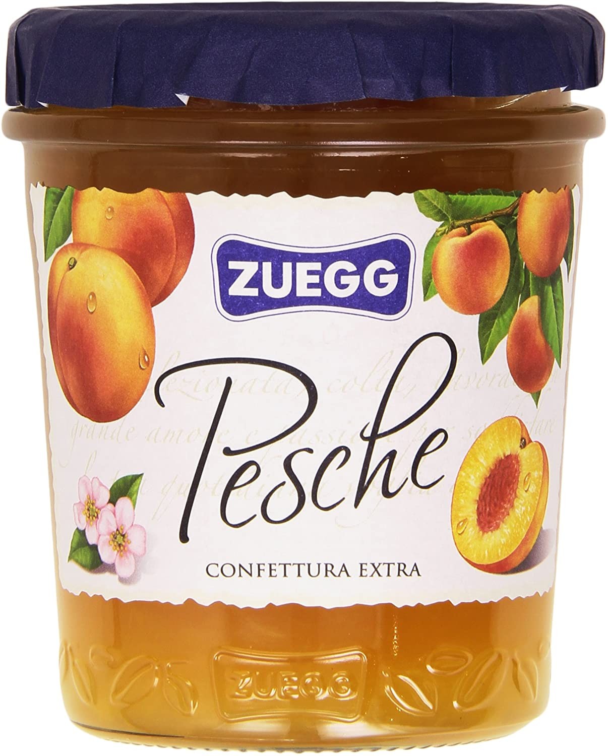 Zuegg - Pesche, Confettura Extra - 320 G - [confezione da 6]
