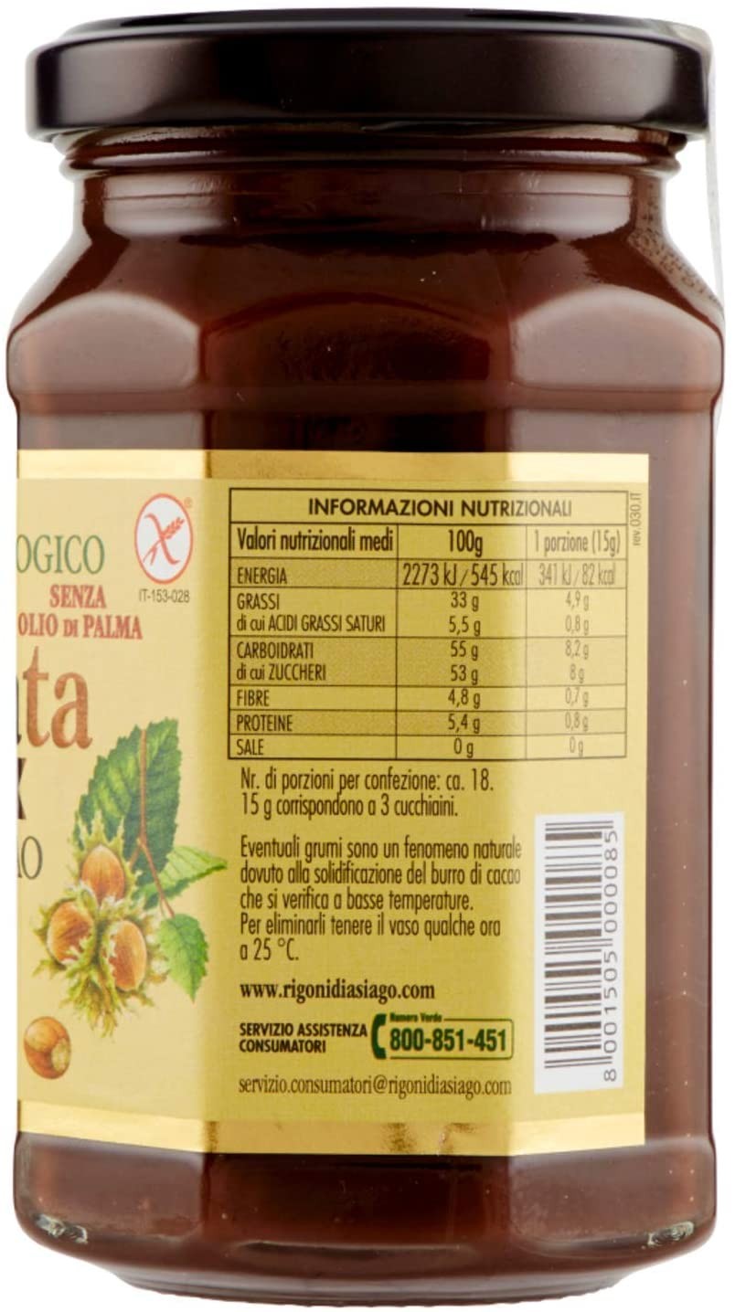 Nocciolata rigoni senza latte 6x270g