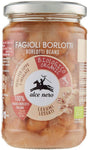 Alce Nero Fagioli Borlotti Lessati Bio, 300g