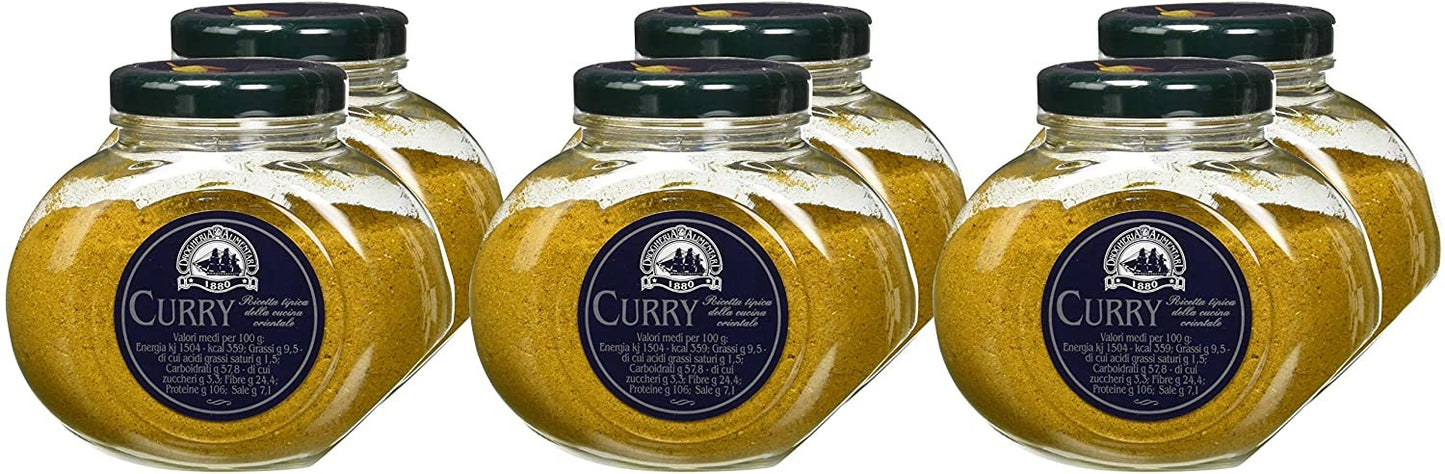 Drogheria e Alimentari Spa Curry - Pacco da 6 x 90 g