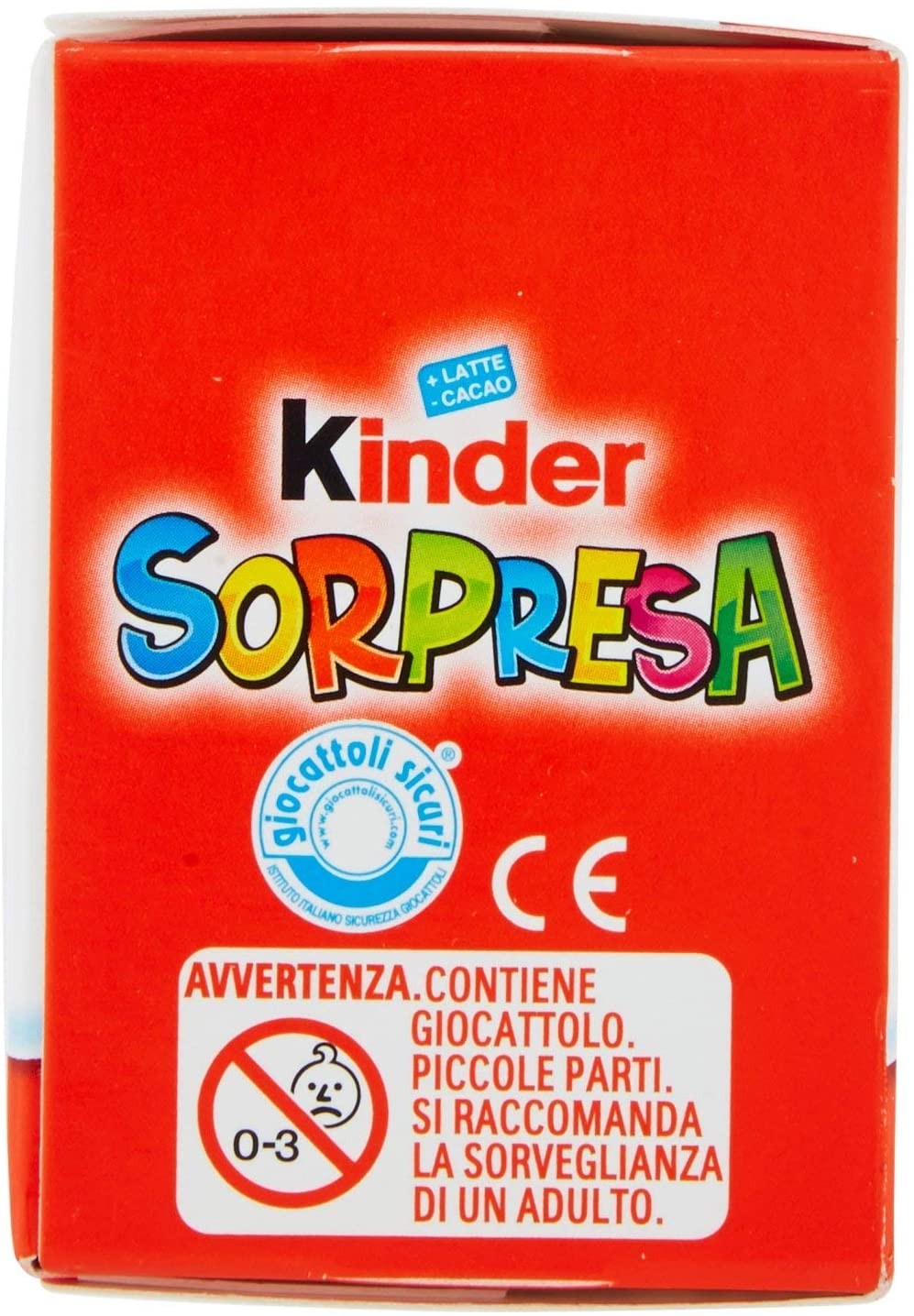 Kinder Ferrero Uovo Dolce con Sorpresa Ricoperto di Cioccolato Finissimo al Latte - 4 confezioni da 3 pezzi da 20 g [12 pezzi, 2