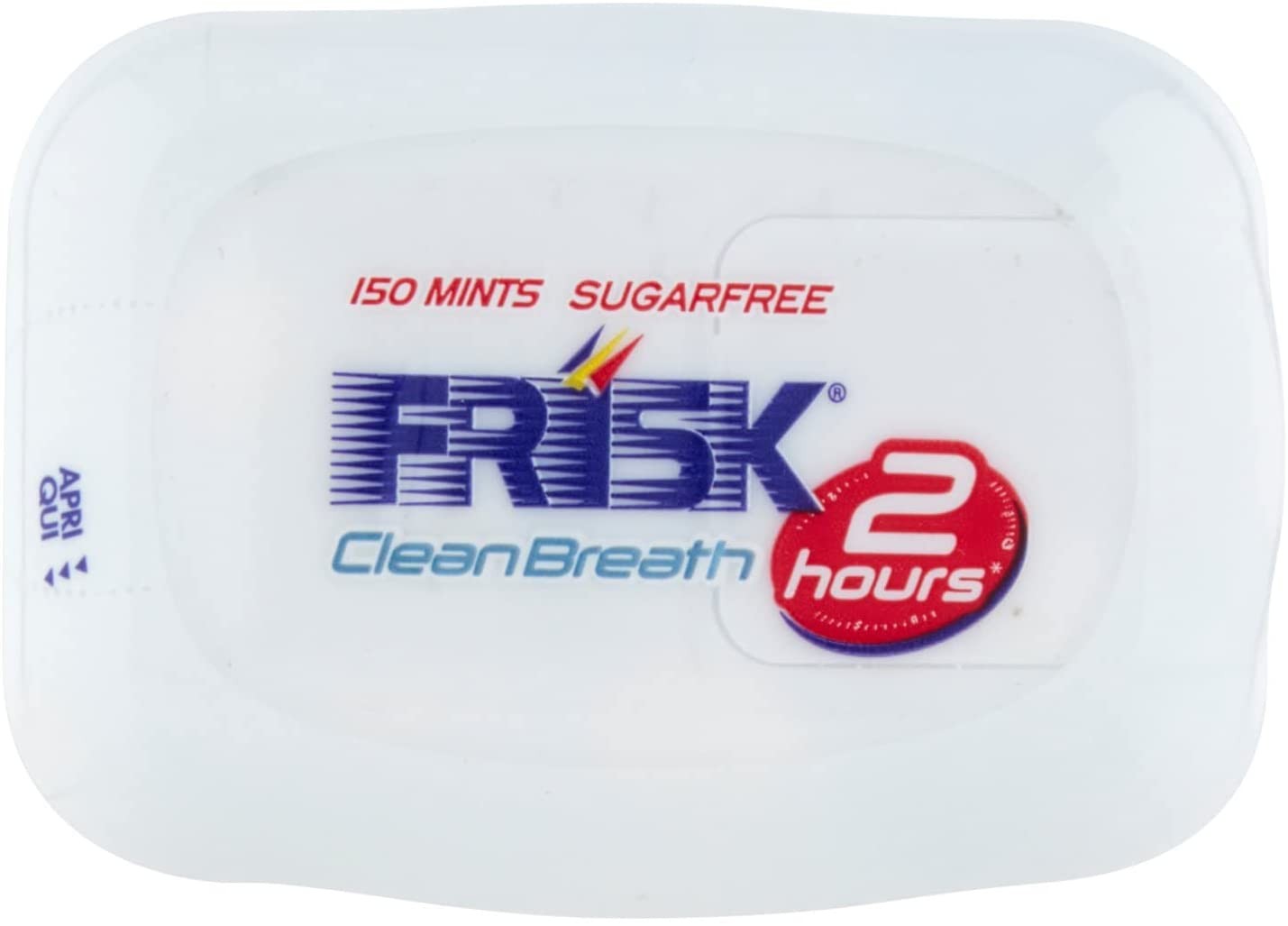 Frisk Clean Breath Caramelle al Gusto Peppermint, Mentine senza Zucchero e senza Glutine, 105g