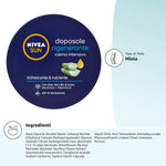 NIVEA SUN Crema Doposole Intensiva Rigenerante 300 ml, Crema nutriente corpo con Aloe Vera Bio, Acido Ialuronico e Vitamina E, C