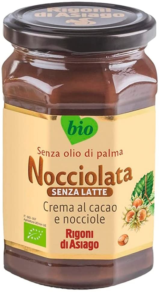 NOCCIOLATA SENZA LATTE BIO- RIGONI DI ASIAGO - CREMA SPALMABILE 270 GR BIOLOGICA