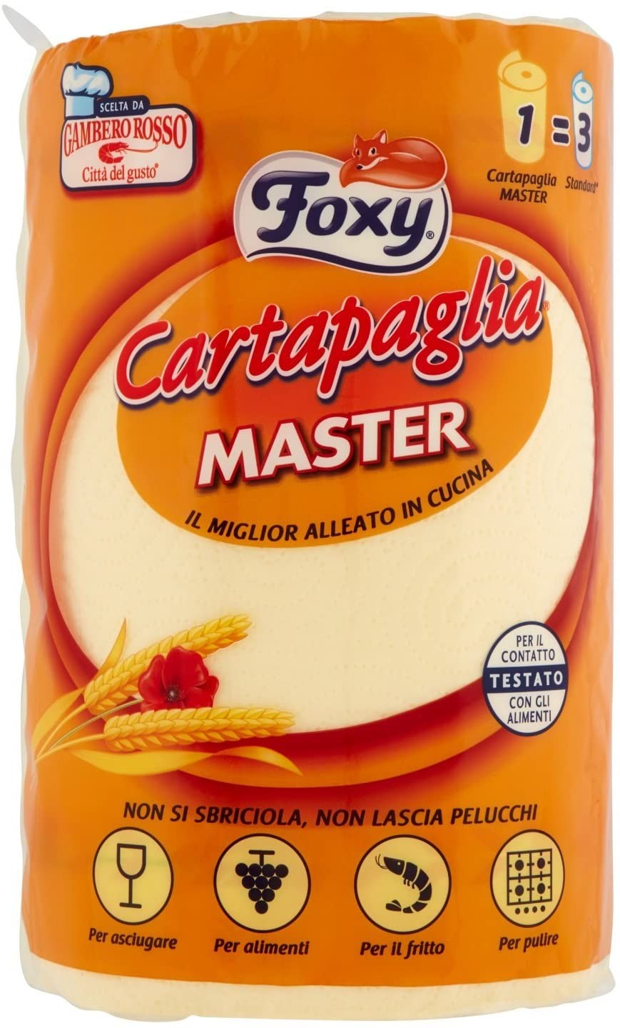 Foxy Bobina Carta Paglia Master