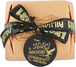PALUANI Pandoro con Albicocca e Gocce di Cioccolato fondente, ricetta della tradizione rivisitata, lievitazione naturale, ingred