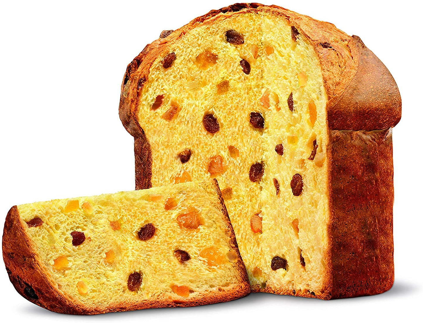 PALUANI Panettone Classico, panettone tradizionale con canditi e uvetta, ricetta originale, ingredienti prima qualità, lievitazi