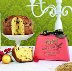 PALUANI Panettone Classico, panettone tradizionale con canditi e uvetta, ricetta originale, ingredienti prima qualità, lievitazi