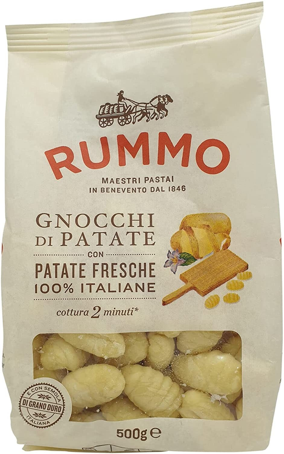 Rummo Lenta Lavorazione Gnocchi Di Patate - 1 x 500 gr