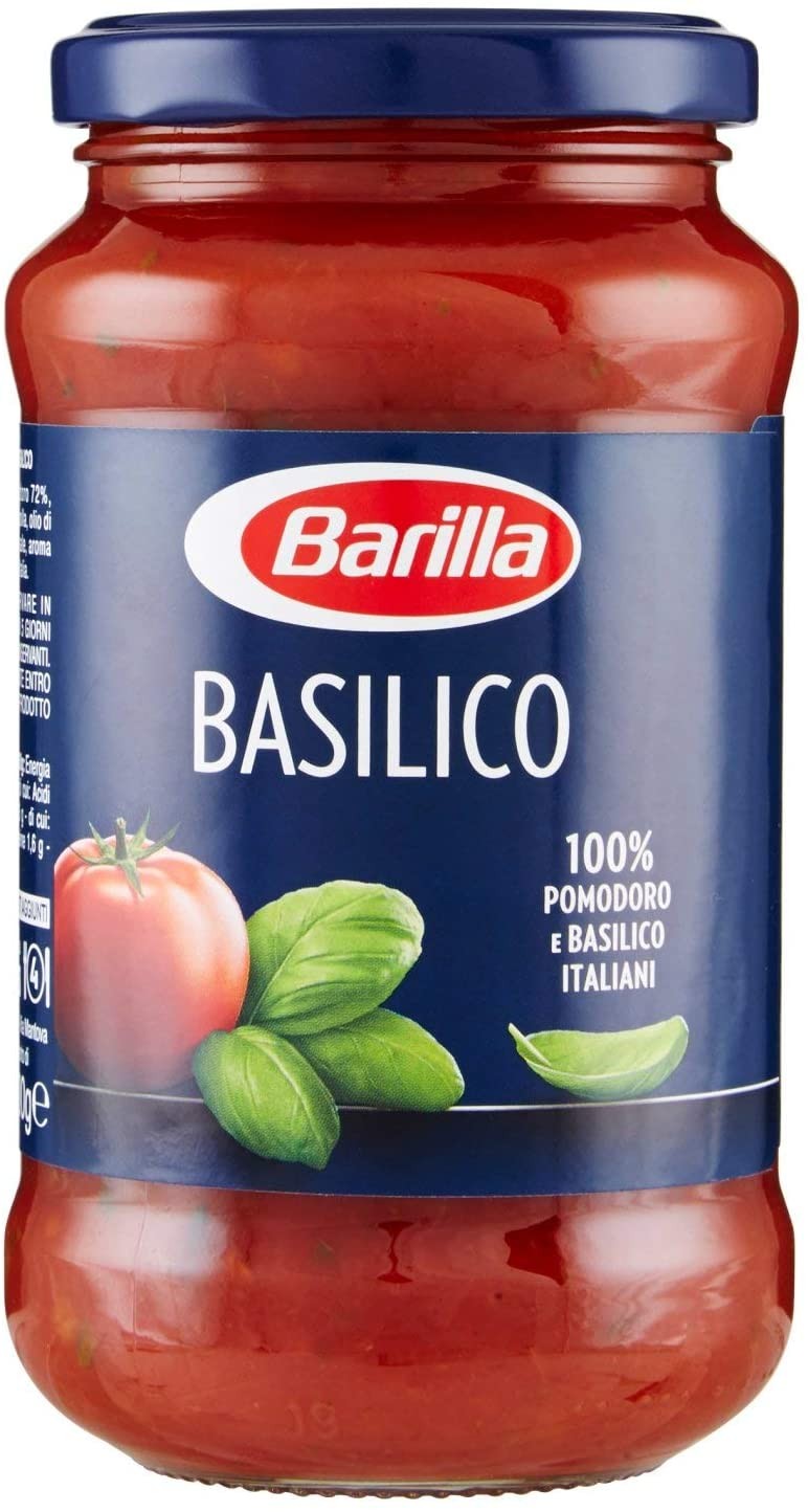 Barilla Sugo al Pomodoro e Basilico Salsa Pronta, senza Glutine, 400g