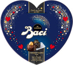 BACI PERUGINA FONDENTISSIMO 70% Cioccolatini Fondenti Ripieni al Gianduia con Nocciola Intera Scatola Cuore 100g