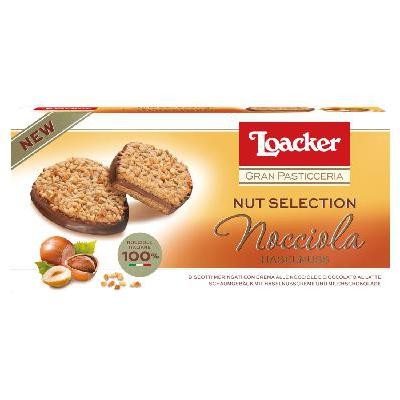 LOACKER NUT SELECTION NOCCIOLAGR.100 GRAN PASTICCERIA