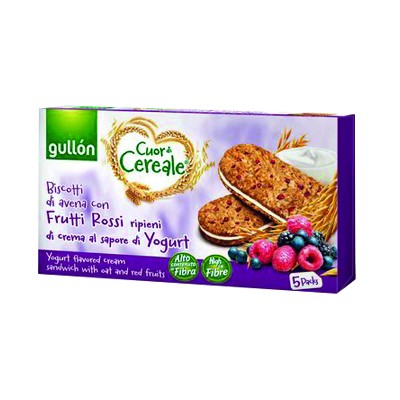 GULLON CUOR DI CEREALE GR.220CREMA DI YOGURT