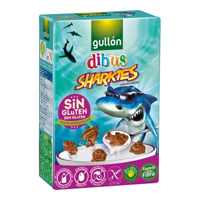 GULLON SHARKIES SENZA GLUTINEGR.250 BISCOTTINI